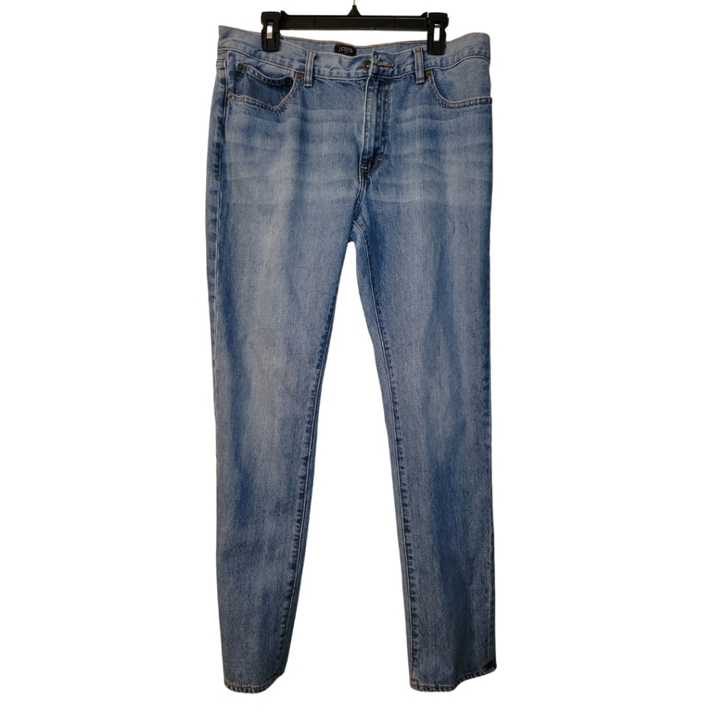 J.Crew The Driggs Men's Jeans Size 35x32 Blue Denim